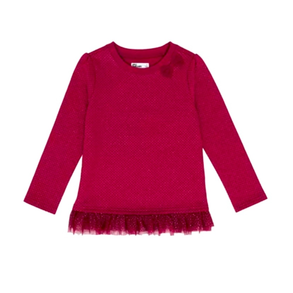 NWT Toddler Tulle Hem Sweater